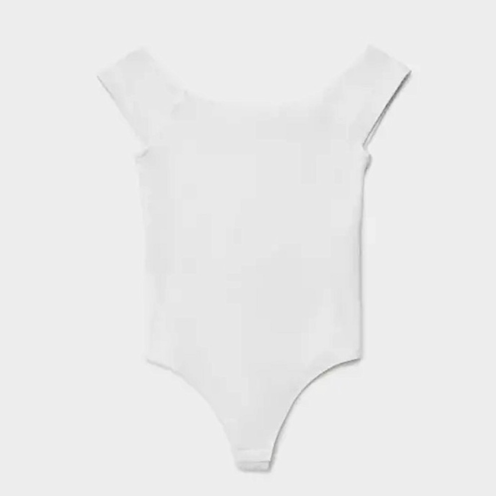 Everlane off-the-shoulder bodysuit- NWT